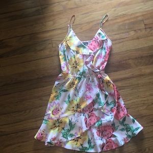 Express fit and flare dress